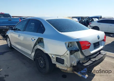 2014 Volkswagen Jetta 2.0L S из США, поврежденный, VIN 3VW2K7AJ4EM221007